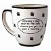 "Choosing a Dog May Be the Only Chance You Get to Pick a Relative" Oversized Mug by Tumbleweed Pottery