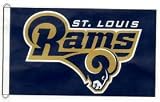 St. Louis Rams 3'x5' Flag - Football Sports Merchandise