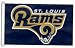 St. Louis Rams 3'x5' Flag - Football Sports Merchandise Image