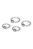 Morbid Metals 20 Gauge Captive Hoop 4 Pack