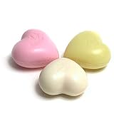 Pre de Provence Trio (Rose, Jonquille, Camelia) Heart Shaped Soaps Shea Butter Enriched Triple Milled - 3 x 100g