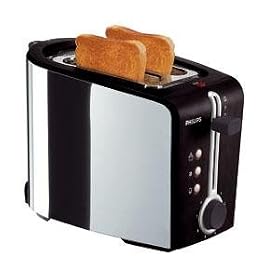 Philips HD2626/20  Matt Finish Metal Toaster 2-Slice 1000w
