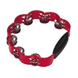 Rhythm Band Peacock Tambourine (Red)