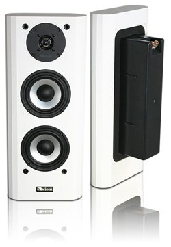 W22 On-Wall / In-Wall Compact Speaker - Eggshell White