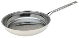 Sitram Cybernox 10.2-Inch (26cm) Stick Resistant Stainless Steel Fry Pan