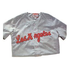 1957 LOS ANGELES ANGELS Road Jersey