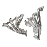 BBK 40010 1-3 4 Silver Ceramic Coated Shorty Tuned Length Exhaust Header for C5... by BBK