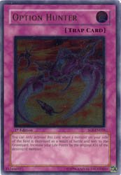 Yugioh Shadow of Infinity Soi-en058 Option Hunter Ultimate Rare