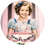 Shirley Temple Happy Birthday Big Pin