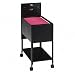Safco Extra Deep Mobile Tub File with Lock, Legal Size Black