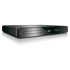Philips BDP7300/05 Full HD 1080p Blu-Ray Disc Player with HDMI - Includes Blu-ray Discs - 'I am Legend' and 'Batman Begins'