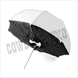 CowboyStudio 43 White Black White/Black Reflector Photo Studio Brolly Box