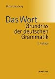 Produkt-Bild: Grundriss der deutschen Grammatik 1: Das Wort: BD 1