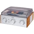 Jensen 3-Speed Stereo Turntable with AM/FM Stereo Radio (Silver) Jensen 3-Speed Stereo Turntable with AM/FM Stereo Radio (Silver)