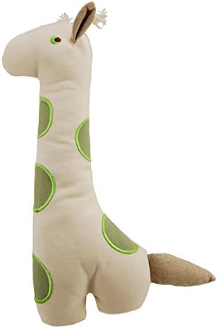 Simply Fido Big Gable Giraffe Toy, 14", Natural