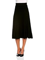 Bleu Marine Falda Jenna (Negro)