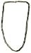 Smoky Quartz Necklace Gemstone Healing Beads 17 inches (smokeyquartz002)