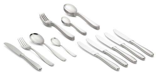 Michelin Tiamo Alu-Besteckkasten 24-tlg Menübesteck Edelstahl rostfrei 18/10