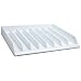 Bel-Art Scienceware 186620000 Polystyrene Lab Fridge Tray Rack with 8 Channels