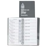 Dome(R) Auto Mileage Log And Expense Record, 3 1/2in. x 6 1/2in., Gray