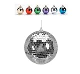Set of 32 Gold Mirror Unbreakable Christmas Ball Ornaments #2440-32