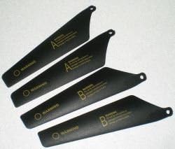 Main Blade Set For The R/c Helicopter With Lowering Hook WL Toys Hornet [Toy]