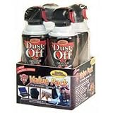 Falcon Compressed Gas (152a) Disposable Cleaning Duster 4 Count, 10 oz. Can (DPSXL4T)