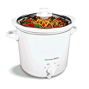Hamilton Beach 4 Qt White Round Slow Cooker 290086 by 