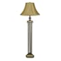 ORE International 8027BF 3-Pillar Floor Lamp, Antique Gold