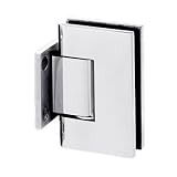 C.R. LAURENCE 3800122 CRL Chrome Anaheim Wall Mount Short Back Plate Shower Door Hinge