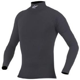 Alpinestars Summer Tech Long Sleeve Top - Medium/Large/Black On Sale