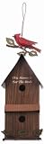 Sunset Vista Designs Enchanted Garden Collection Bird House - Cardinal