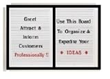 Horizontal Message Board