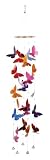 Red Carpet Studios Sparkling Spiral Suncatcher, 34-Inch Long, Butterflies
