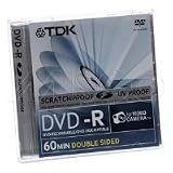 TDK DVD-R (2.8GB, 8cm, 60min) Pack 5