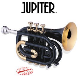 Jupiter Black Bb Pocket Trumpet 516BL