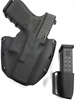 Advanced Performance Shooting Holsters "Protective Services Elite" with Magazine Pouch Combo (OWB, Storm Gray)