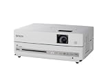 EPSON V11H335140LU EB-W8D 3LCD Projector 3000:1 2500 ANSI Lumens 1280 x 800 (WXGA) 4.3kg with Built-in DVD Player + Lamp Warranty