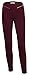 Women's Stretch Pull On Zip Detail Casual Straight Leg Career Pencil Pant