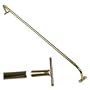 Adjustable Curtain Rods Unlacquered Brass