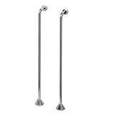 American Bath Factory F1080-CH Supply Lines in Chrome