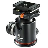 Vanguard ABH-340L Ball Head with Quick Release & Combination-Friction Forces Control (CFFC), Max Height: 4-1/8 inch