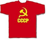 CCCP Russian T-shirt Red