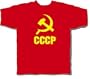 CCCP Russian T-shirt Red