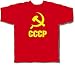 CCCP Russian T-shirt Red