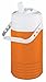 Igloo Legend Beverage Jug, 1/2 Gallon, Orange/White
