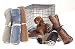 Cocoa w/ Khaki Luxury Pet Mat - Medium
