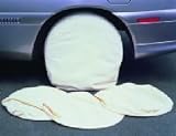 Astro Pneumatic 9004 White Heavy Canvas 13"-15" Wheel Covers - Set of 4