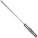Weiler Power Tube Brush, Steel, Round Shank, Double Stem, Double Spiral