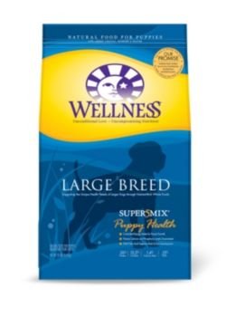 Wellness Super5Mix Large Breed Puppy Dog Food, 30-Pound Bag